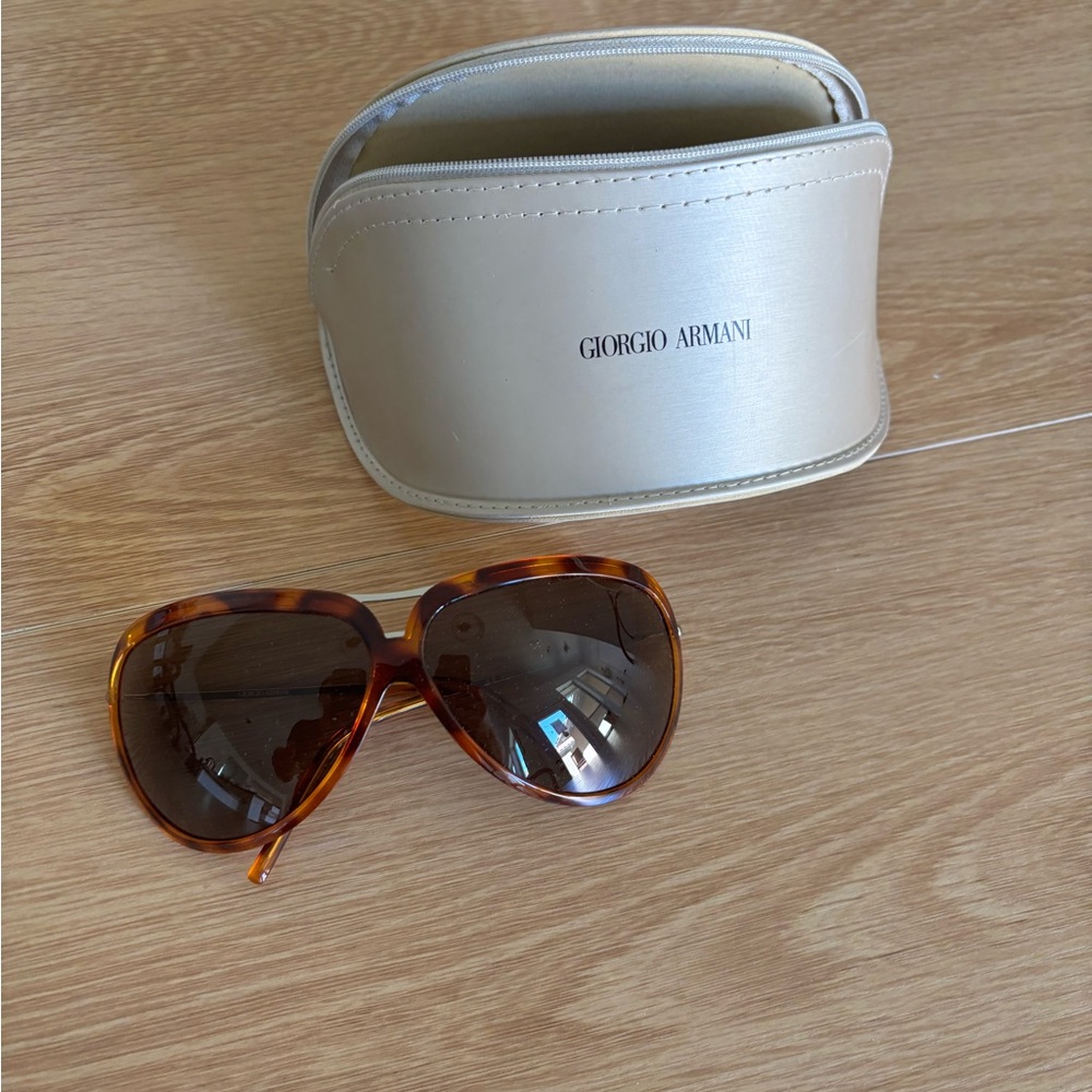 Giorgio Armani Tortoiseshell Sunglasses